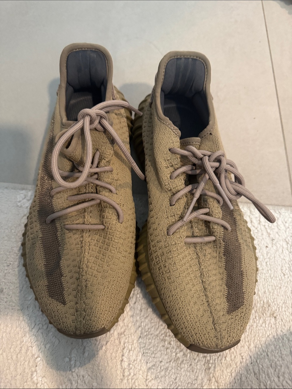 Yeezy Boost 350 V2 Tan Knit Sneakers